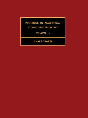 cover image of Progress in Analytical Atomic Spectroscopy, Volume 5